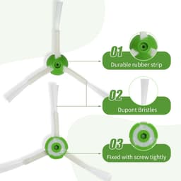 Geschikt voor iRobot Roomba I-serie, i1, i1+, i3, i3+, i4, i4+, i5, i5+, i6, i6+, i7, i7+, i8, i8+, E, e5-serie, e6, J-serie, J5, J6, J7, J8, J8, J9, J5+, J6+, J7+, J8+, J8+, J9+ (niet compatibel met de combinatie J7+/J9+) — thumbnail 3