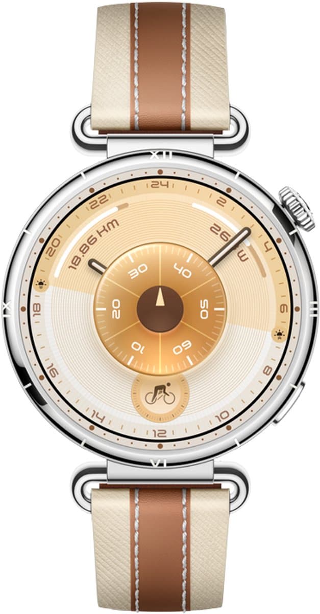 Huawei WATCH GT 6 41mm Bruin | 14 dagen batterijduur - Nauwkeurige GPS & hartslagmeting - Innovatieve tracking op professioneel niveau voor fietsen - Analyse van emotioneel welzijn - Compatibel met iOS & Android — afbeelding 1