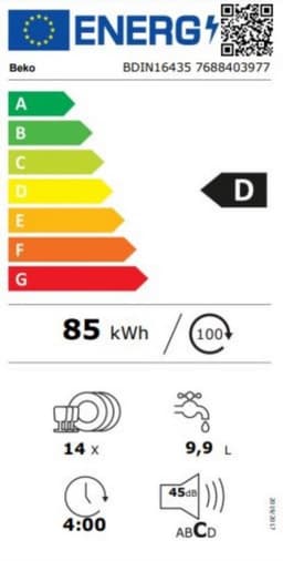 Beko BDIN16435 - HygieneShield® - Inbouw vaatwasser - 14 couverts — thumbnail 3