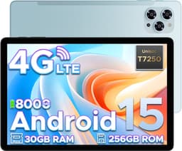 Doogee Tab G6-Android 15 Tablet-11 inth +90Hz - 4G LTE -6GB RAM+256 GB ROM (2TB TF) - Dubbele luidsprekers -8000 mAh- T7250 octa-core - 5G WiFi - BT5.0- Blauw — thumbnail 1