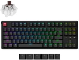 Keychron C3 Pro 8K QMK RGB toetsenbord brown switch — thumbnail 1