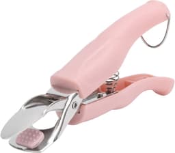 Anti-verbrandingstang van roestvrij staal, antislip tang voor verwarmingsplaat voor het optillen van de pan uit het servies van de snelkookpan, magnetron, oven, airfryer (roze) — thumbnail 1