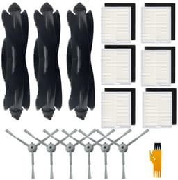 16 stuks Accessoireset - Geschikt voor Eufy L50 /L60 - Onderdelen - voor robotstofzuiger - Vervangingsonderdelen — thumbnail 1