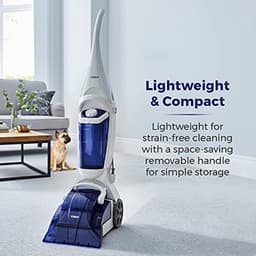 Tapijtwasmachine met 250 ml Reinigingsshampoo en 600 W Vermogen - Washington Blue — thumbnail 2