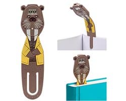 2-in-1 Oplaadbare LED Boekenlamp | Flexibele Bookmark & Clip-On Leeslamp | Ideaal voor Kinderen en Volwassenen | Must-Have Boekaccessoires