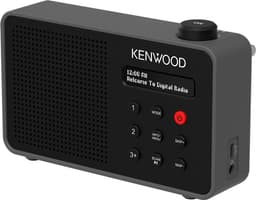 Kenwood CR-M25DAB Draagbare DAB+ radio met automatische veiligheidswaarschuwingsfunctie - Zwart — thumbnail 2