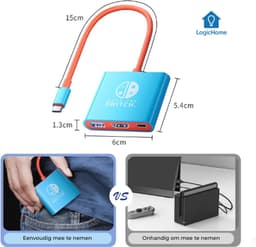 Docking station geschikt voor Nintendo Switch — thumbnail 4