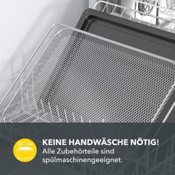 Heinrich´s HMO 8401 Mini-oven met hete lucht - 30L - kleine oven met draaispit, airfryer-inzetstuk – binnenverlichting - 1600W — thumbnail 2