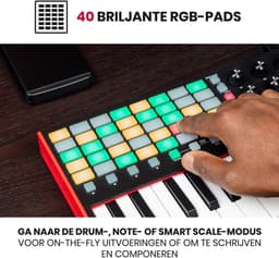 Akai Professional APC Key 25 MK2 - USB MIDI-Keyboardcontroller met 25 Toetsen voor het Lanceren van Clips, Bevat 40 RGB-Pads en 8 Draaiknoppen — thumbnail 5