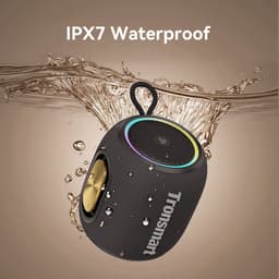 Tronsmart T8 Mini Bluetooth Speaker IPX7 Waterproof 20H Playtime 360° Sound 16W Bass Bluetooth 5.3 APP Control — thumbnail 4