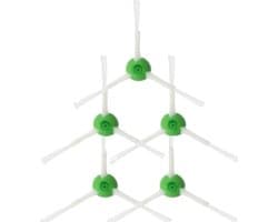 5x Zijborstels geschikt voor iRobot Roomba i7 i7+ j7 j7+ E5 E6 E7 Vervanging onderdelen