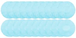 DKT Elastische wegwerp Hygienehoesjes/hoofdtelefoon cover hoes 7cm DKT-HH0007B 100 stuks | Blauw | universeel — thumbnail 1