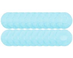DKT Elastische wegwerp Hygienehoesjes/hoofdtelefoon cover hoes 7cm DKT-HH0007B 100 stuks | Blauw | universeel
