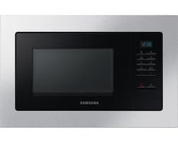 solo inbouw magnetron 20l 850w RVS - samsung - ms20a7013at