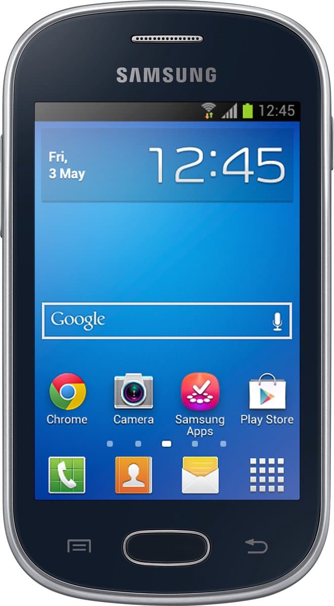 Samsung Galaxy Fame Lite GT-S6790 4GB Zwart — afbeelding 1