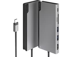 ALOGIC ULDUNIV2-SGR laptop dock & poortreplicator Bedraad USB 3.2 Gen 1 (3.1 Gen 1) Type-C Grijs