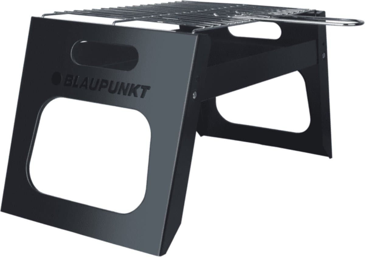 Blaupunkt - Opvouwbare BBQ | Barbecue Grill -Voor Camping / Reizen - draagbare houtskool — afbeelding 1