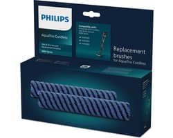 Philips AquaTrio Cordless Accessories XV1793/01 - 2 Vervangende Borstels Steelstofzuiger voor 9000 Series - Zwart