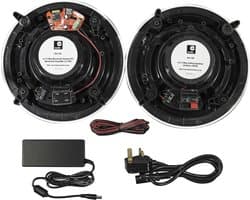 E-Audio Bluetooth Badkamer Speaker Systeem - 2x 6.5 inch plafondluidsprekers