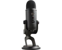 Blue Microphones Yeti - Microfoon - USB - Studiokwaliteit Streaming en Recording - Blackout