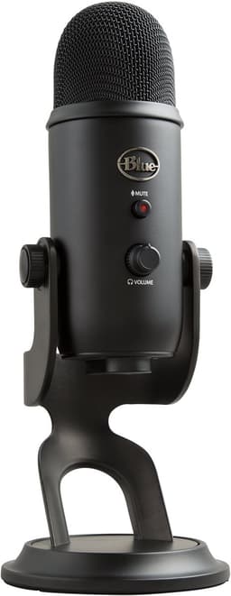 Blue Microphones Yeti - Microfoon - USB - Studiokwaliteit Streaming en Recording - Blackout — thumbnail 1