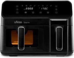 Ufesa Storm Dubbel 9 l 1700 W Heteluchtfriteuse Zwart — thumbnail 2