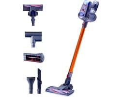 Bradedos® Draadloze steelstofzuiger – Geschikt voor dierenharen – 5 opzetstukken