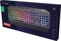 Trust GXT836 Evocx - Gaming Keyboard met Verlichting - RGB-Verlichting - Polssteun - Multimedia toetsen - Qwerty US — thumbnail 8