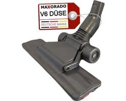 MAXORADO Platte Zuigmond - Vloermondstuk geschikt voor Dyson V6 - Flat Out Head - Vlakke Zuigmond - Stofzuiger Borstel