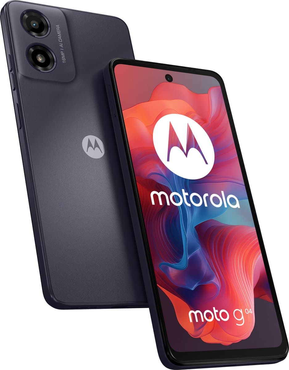 motorola moto g04 - 64GB - Concord Black — afbeelding 1