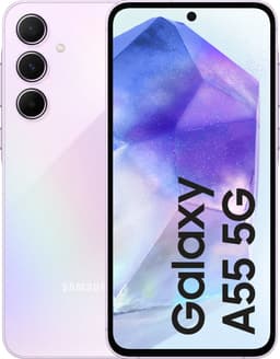 Samsung Galaxy A55 5G - 128GB - Awesome Lilac — thumbnail 1
