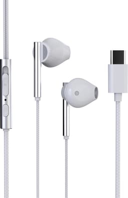 Trevi HMP 700 C Headset Bedraad In-ear Oproepen/muziek USB Type-C Wit — thumbnail 1