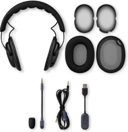 Teufel ZOLA - Bedrade over-ear gaming headset - Home-office - 7.1 binaurale surround sound - donkergrijs Teal & Lime — thumbnail 4