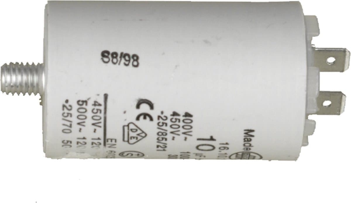 UNIVERSEEL - CONDENSATOR 10 µF 450 V - 481981729147 — afbeelding 1