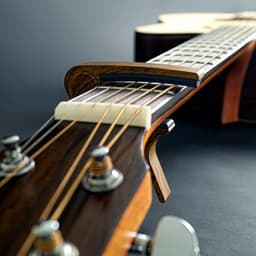 Gitaar Capo Deluxe – voor gitaren met stalen snaren – hout — thumbnail 4