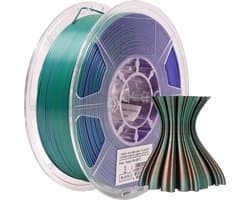 DiverseGoods Zijde Magie PLA Filament 1.75mm - Driekleurig Brons Paars Groen - Maatnauwkeurigheid +/-0.05mm - 1KG Spoel (2.2 LBS) - 3D Printing Filament voor 3D Printers