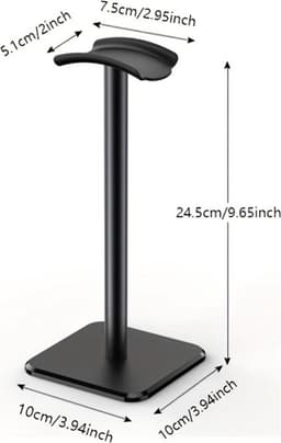 Nivard Headset Hanger - Headset Houder - Stand - Standaard - Koptelefoon - Gaming - Zwart — thumbnail 5
