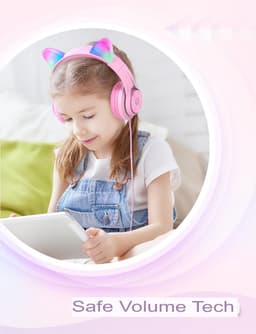 Koptelefoon Kinderen Met Draad - Koptelefoon Kinderen Vanaf 2 Jaar — thumbnail 4