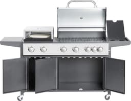 SUMM – Salvatore – Zwart - Staal – Barbecue – BBQ– Pizza Oven – Grill – BBQ Grill - Stevig staal – Smoker – Gasbarbecue – Stijlvol — thumbnail 2