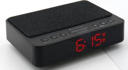 Soundmaster UR124SW - Wekkerradio met met QI laadfunctie - dubbelalarm — thumbnail 1