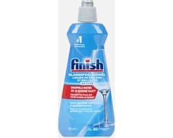 Finish glansspoelmiddel Active - 400 ml - Vlekpreventie - 80 afwasbeurten - Voor de vaatwasser - 100% betere droging van je vaat
