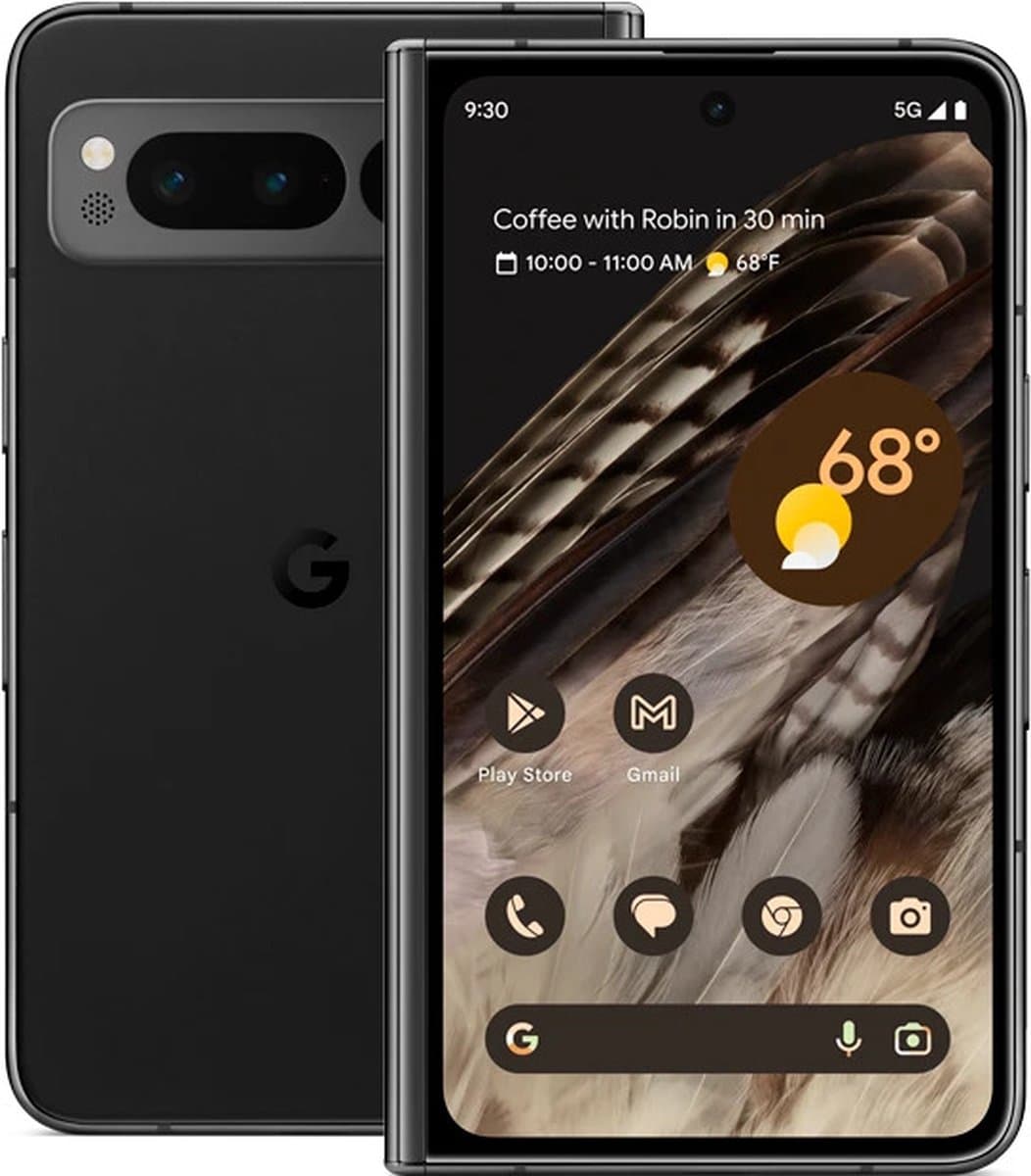 Google Pixel Fold - 256GB - Zwart — afbeelding 1