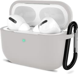 Shieldcase Case - beschermhoes geschikt voor Airpods Pro / 2 Pro silicone case - case geschikt voor Airpods Pro / Pro 2 hoesje - optimale bescherming - grijs — thumbnail 1