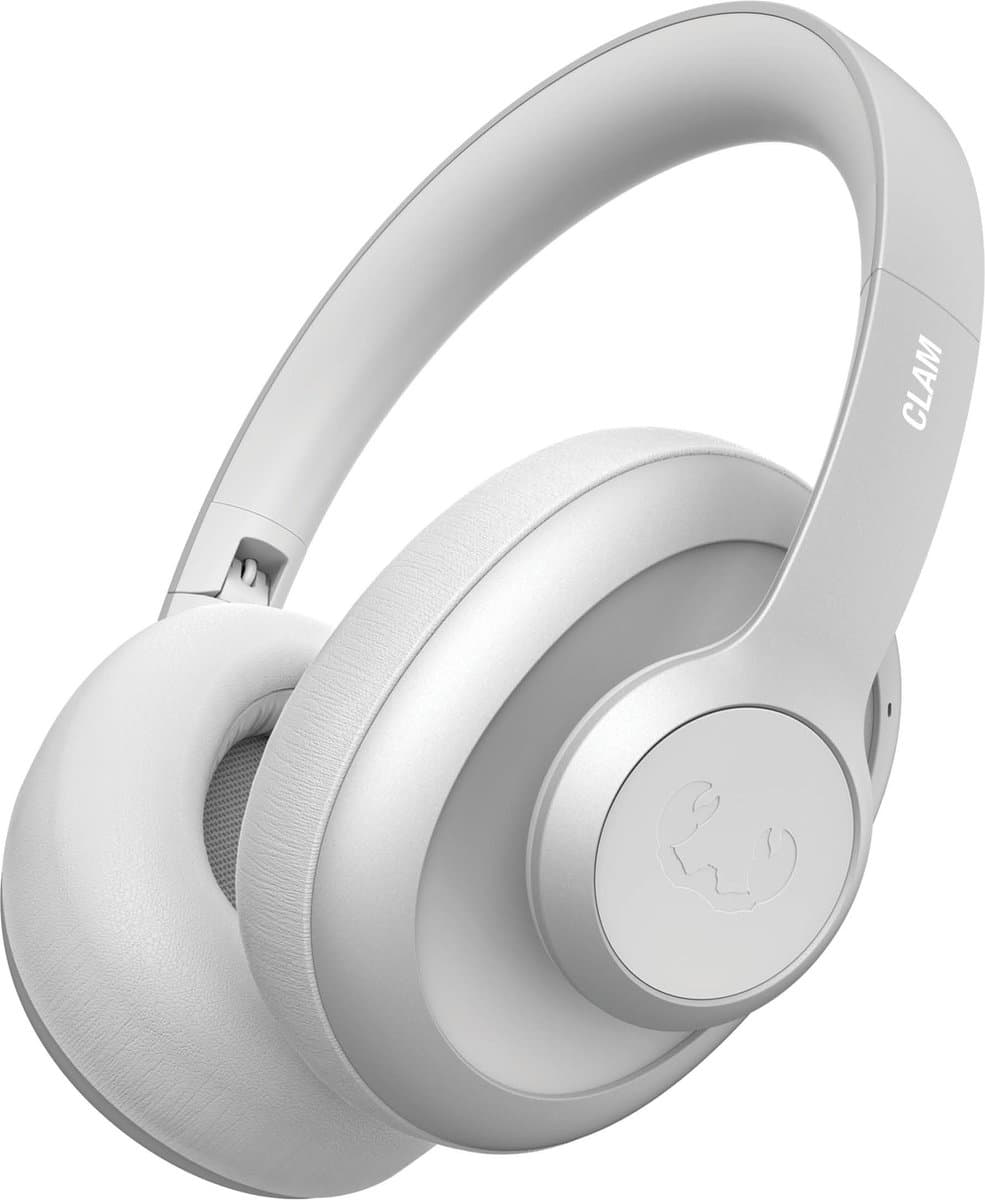 Fresh 'n Rebel Clam Ace – Draadloze Bluetooth Koptelefoon met Active Noise Cancelling - 60 uur Speeltijd - Met volume wiel - Ice Grey — afbeelding 1