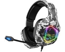 Spirit of Gamer Gaming Headset – Pc – gaming koptelefoon – 50mm speakers – kabellengte 1,20m – comfortabel – Artic Wit