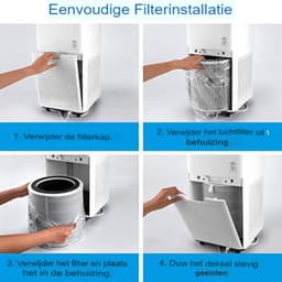 Velox Air Purifier Met Hepa Filter - Hepa Filter - Air Cleaner — thumbnail 4