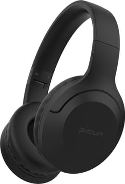 Picun B-01S draadloze koptelefoon/hoofdtelefoon – call pick-up - Ingebouwde HD-microfoon – dual devices connected - zwart — thumbnail 1
