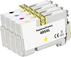 Renkforce Inktcartridge vervangt Epson 405XL, T05H6, T05H1, T05H2, T05H3, T05H4 Compatibel Combipack Zwart, Cyaan, Mage