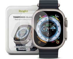 Ringke Tempered Glass Screenprotector 4-pack voor de Apple Watch Ultra (2) - 49 mm