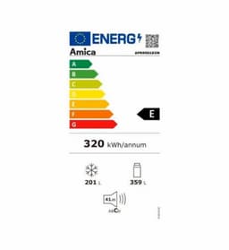 Amica AFN9561DXN - Amerikaanse Koelkast met 4 deuren - NoFrost - Waterdispenser met reservoir- 560 L - 183 cm H - Black RVS — thumbnail 2